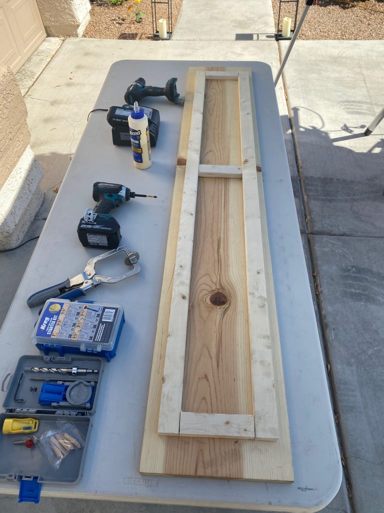 DIY- How to build cool rustic wood bench for $30